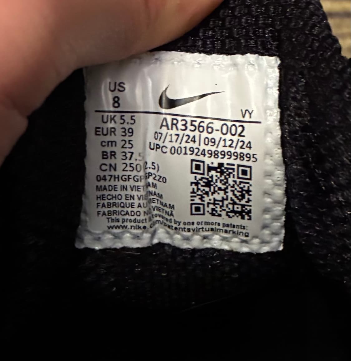 (250)NIKE 나이키 샥스 TL 메탈릭 블랙 앤 맥스 오렌지 런닝화 상품이미지10