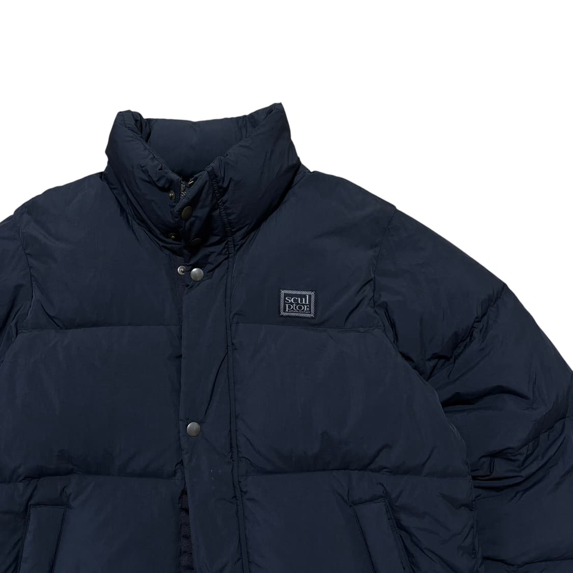 스컬프터 빅로고 덕다운 패딩 상품이미지4
