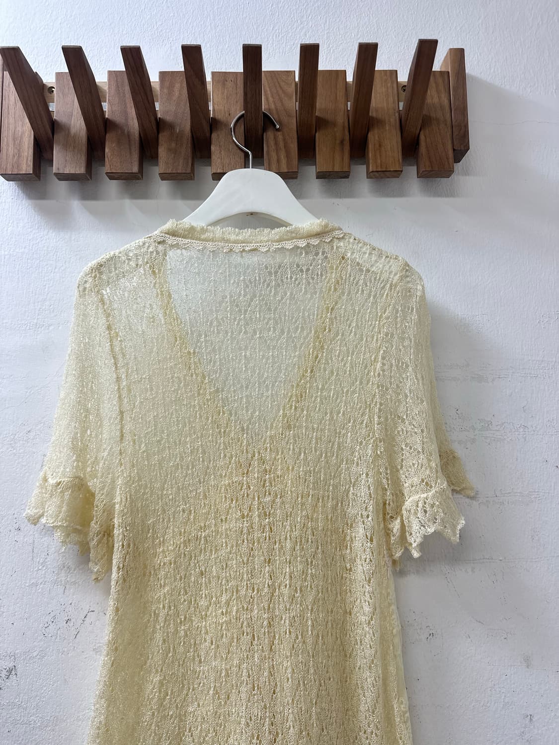 일본빈티지 Axes Femme엑시즈팜레이스 페어리 레이어드 프릴 가디건 상품이미지8