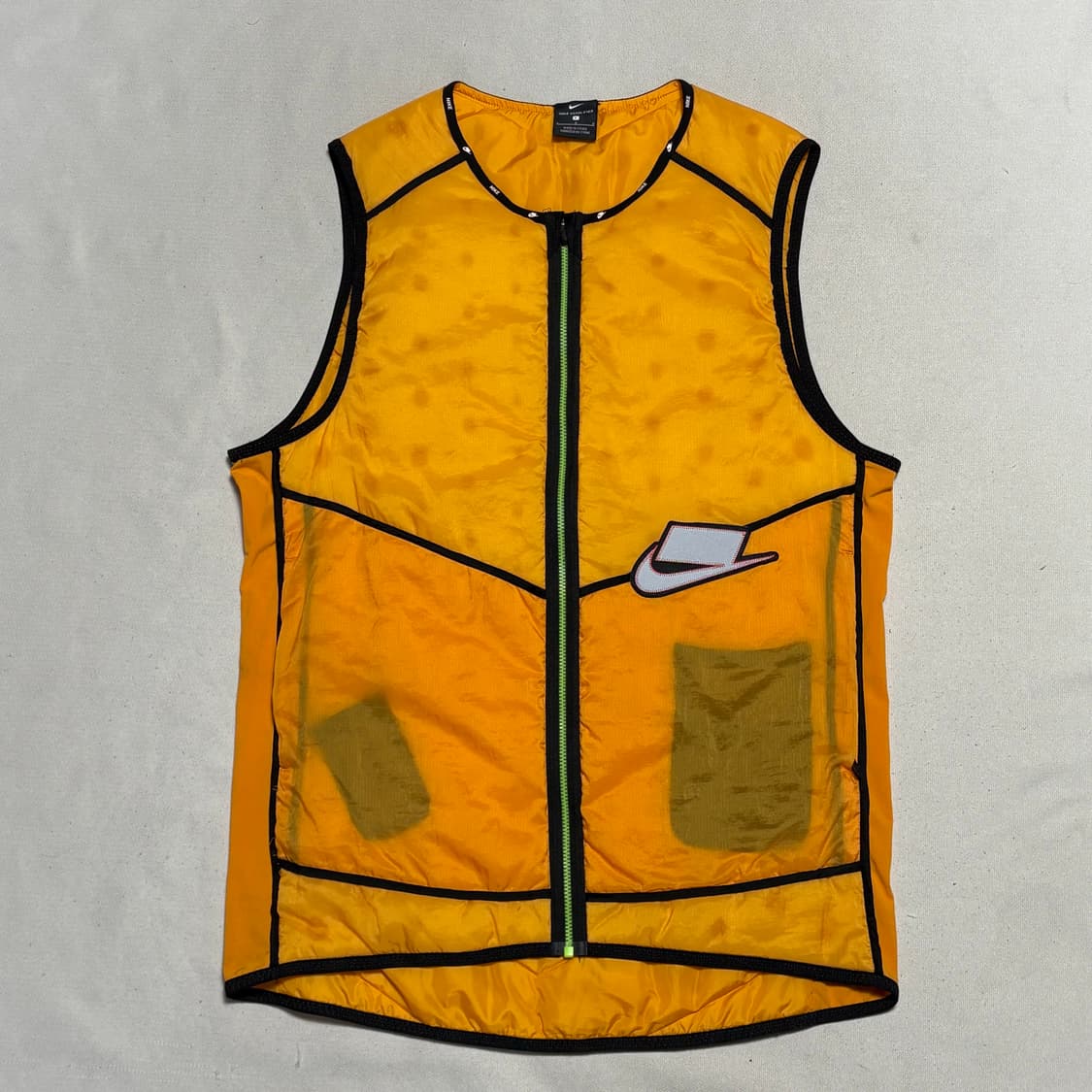 L 나이키 에어로레이어 옐로우 베스트 상품이미지2