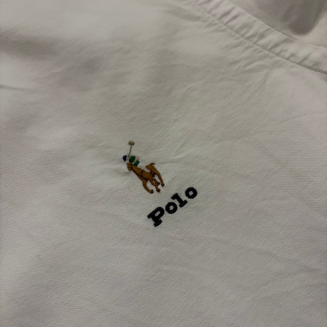 [L] 폴로 랄프로렌 x 무신사 리미티드 에디션 화이트 셔츠 D550 상품이미지4