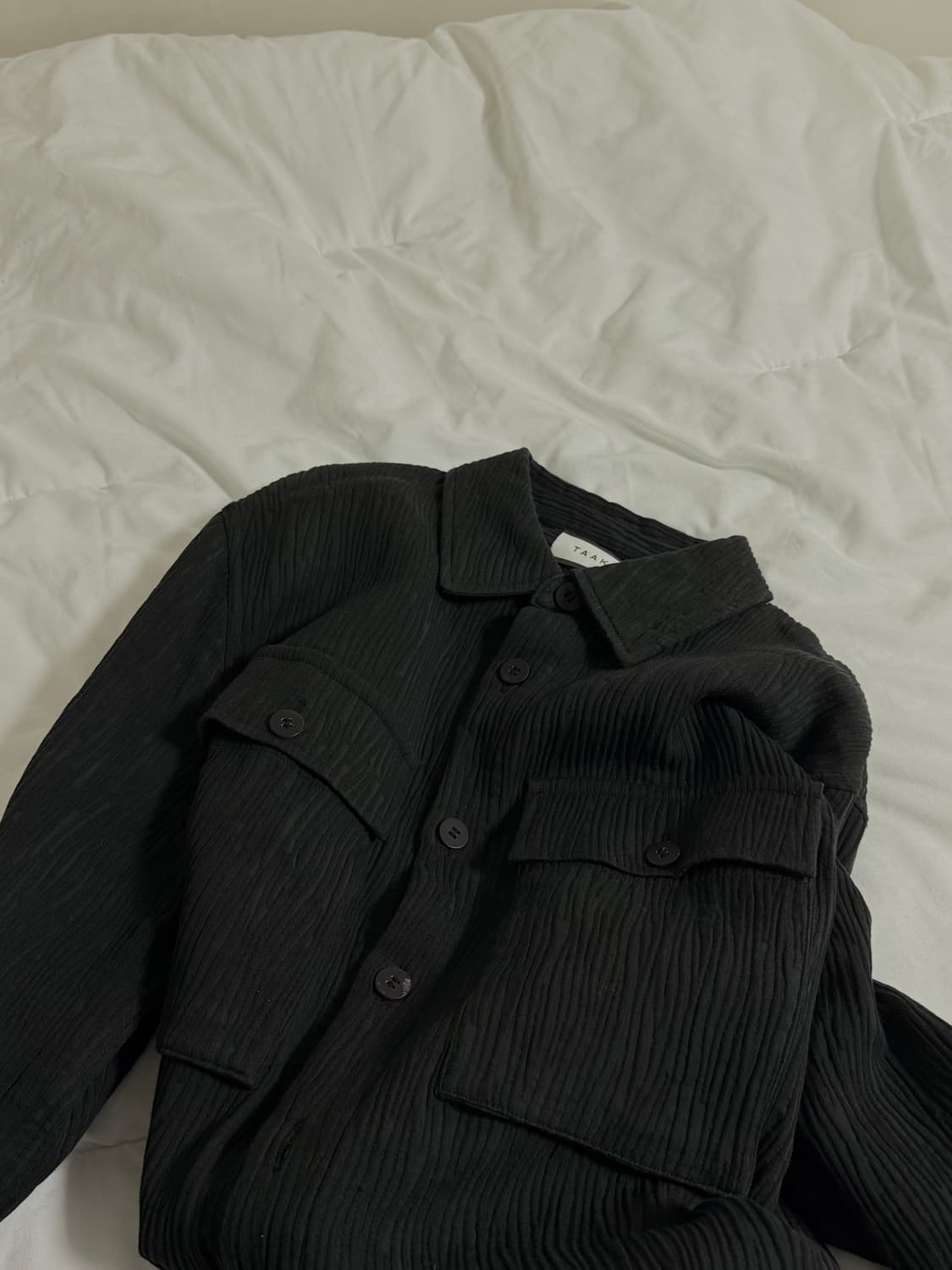 TAAKK CREPE BOX SILHOUETTE SHIRTS 3 22aw 상품이미지3