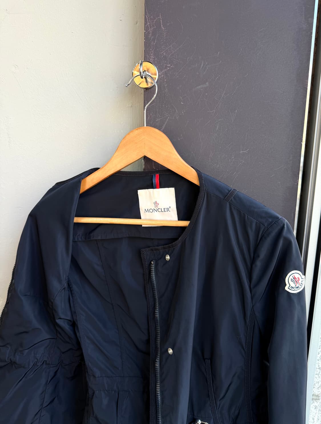 .2/ 몽클레어 노카라 와펜 바람막이 코트 자켓 상품이미지7