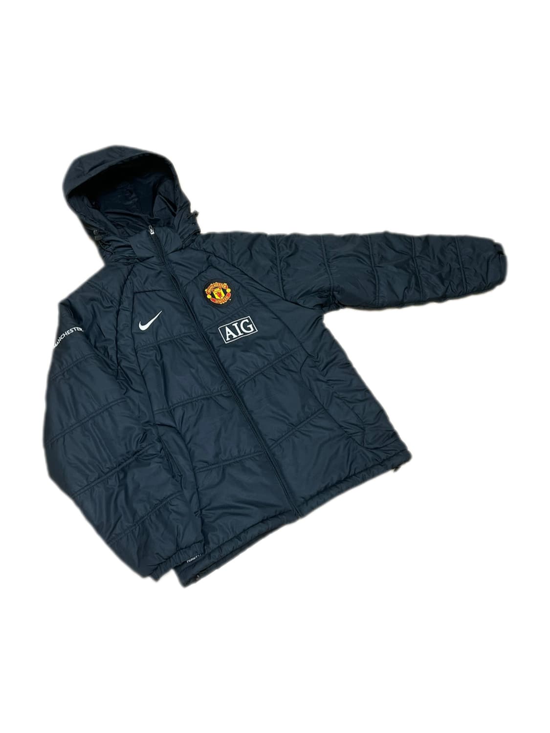 나이키 맨체스터 유나이티드 블랙 점퍼 자켓 상품이미지2
