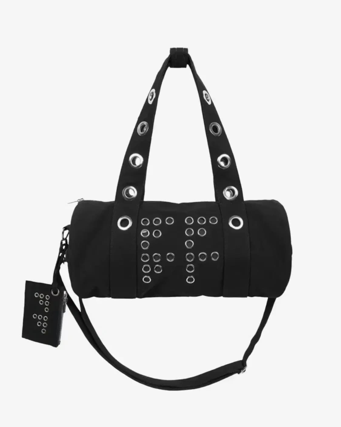 팬시클럽 FFFF 아일렛 더플 백 (BLACK) F25ZE030 상품이미지1