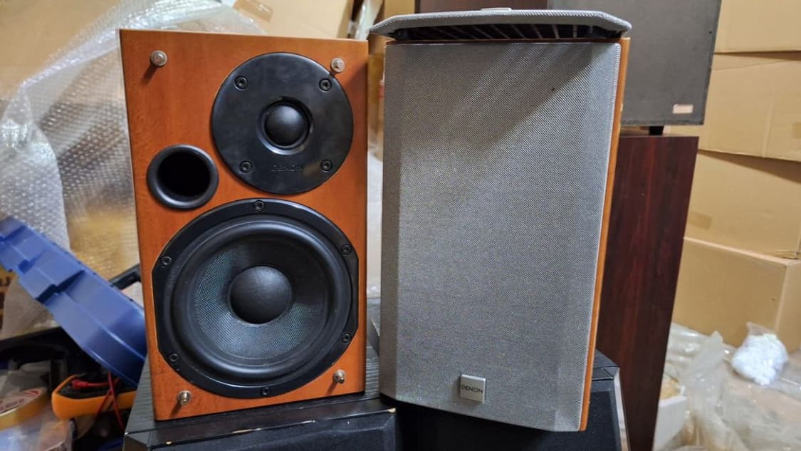 (오버홀)데논 빈티지 스피커 1조 SC-MG33 카페 매장 인테리어 앤틱 상품이미지1