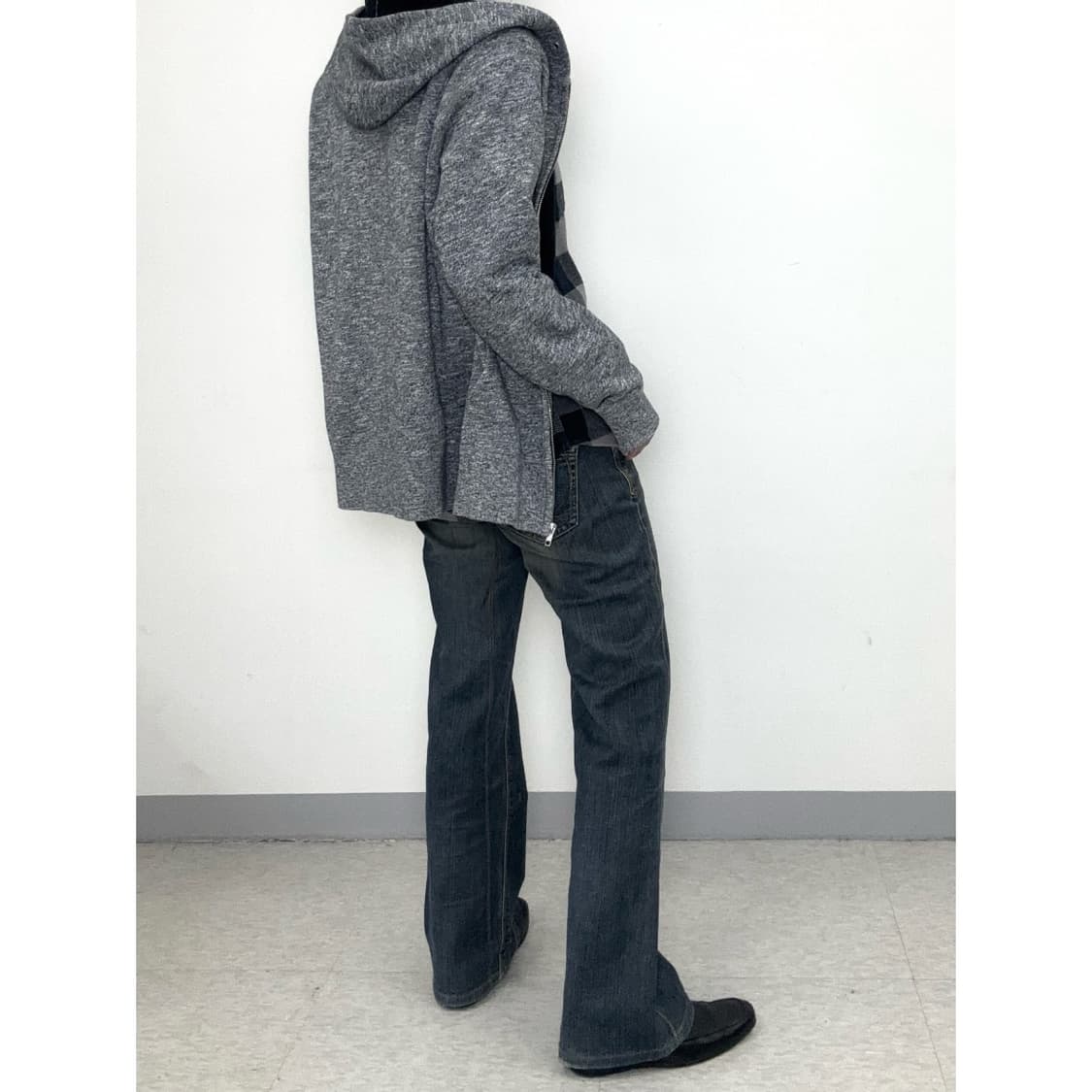 빈티지 로우라이즈 플레어핏 데님 팬츠 상품이미지4