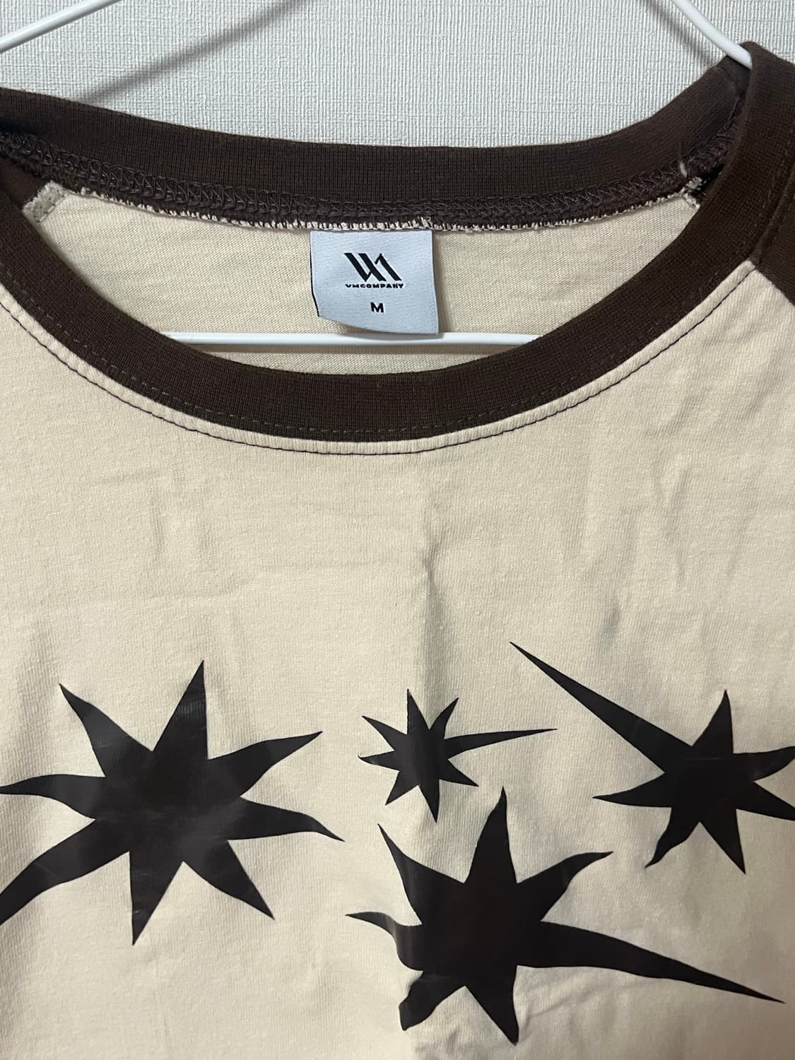 벤힛 milky way 레글런 롱슬리브 크림브라운 상품이미지3