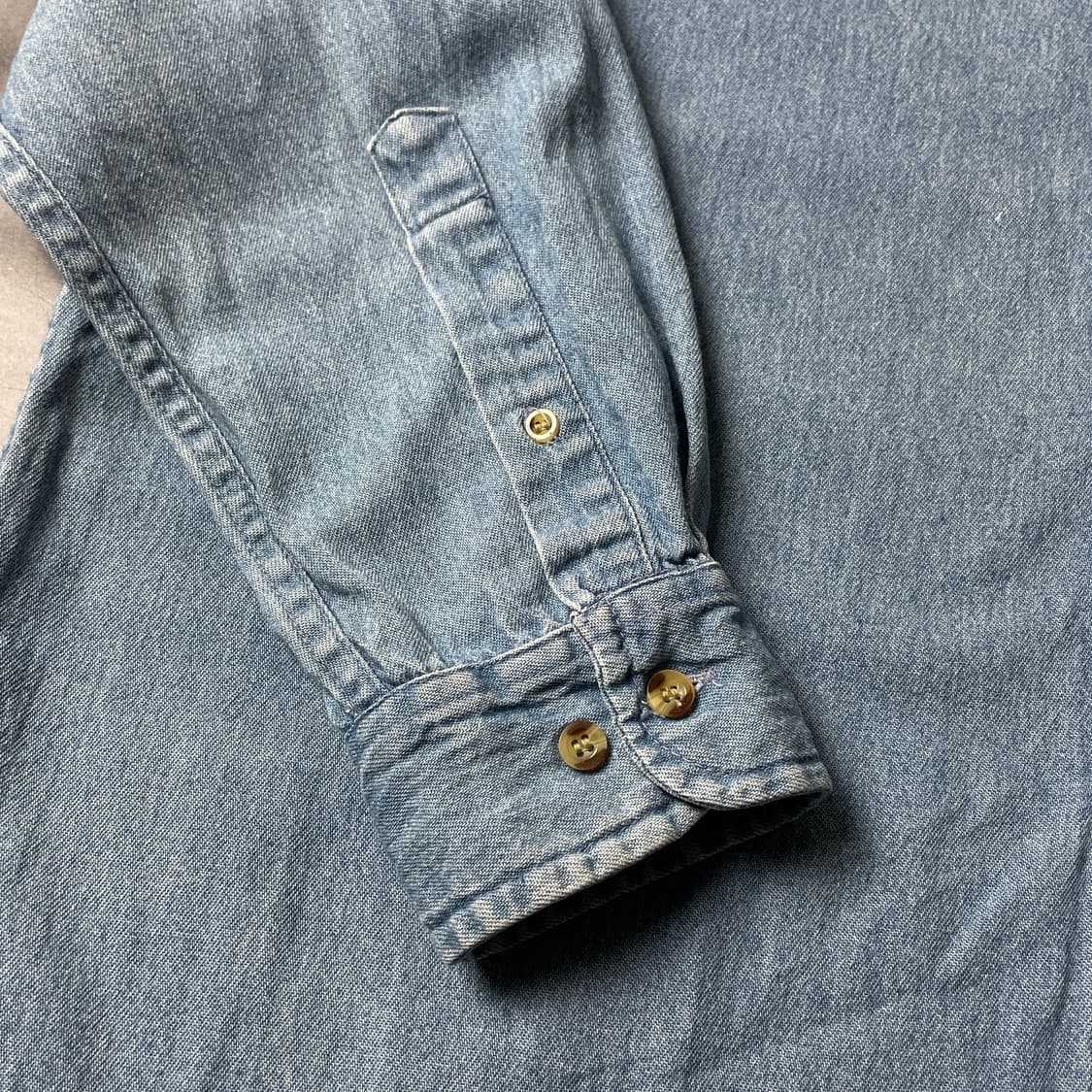 WOODBRIDGE 빈티지 코튼 데님 셔츠 A00631 상품이미지6