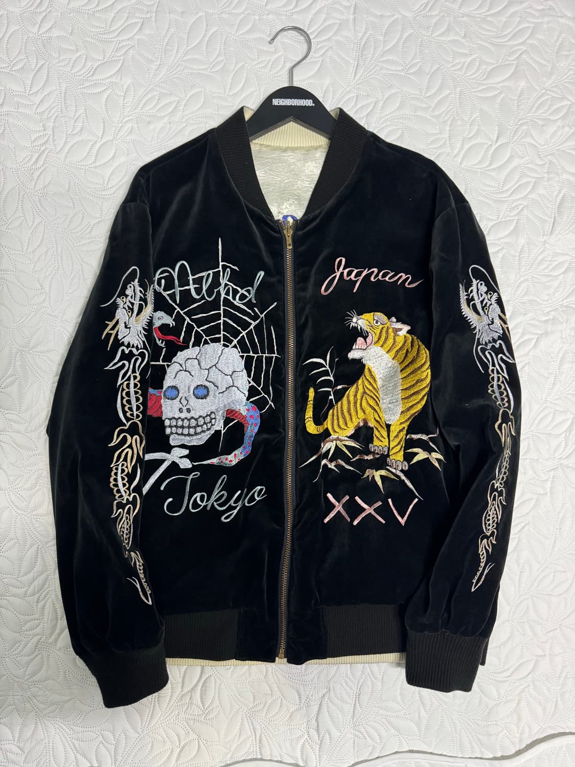 네이버후드 / 19ss 리버시블 수베니어 스카쟌 자켓 / M 상품이미지1