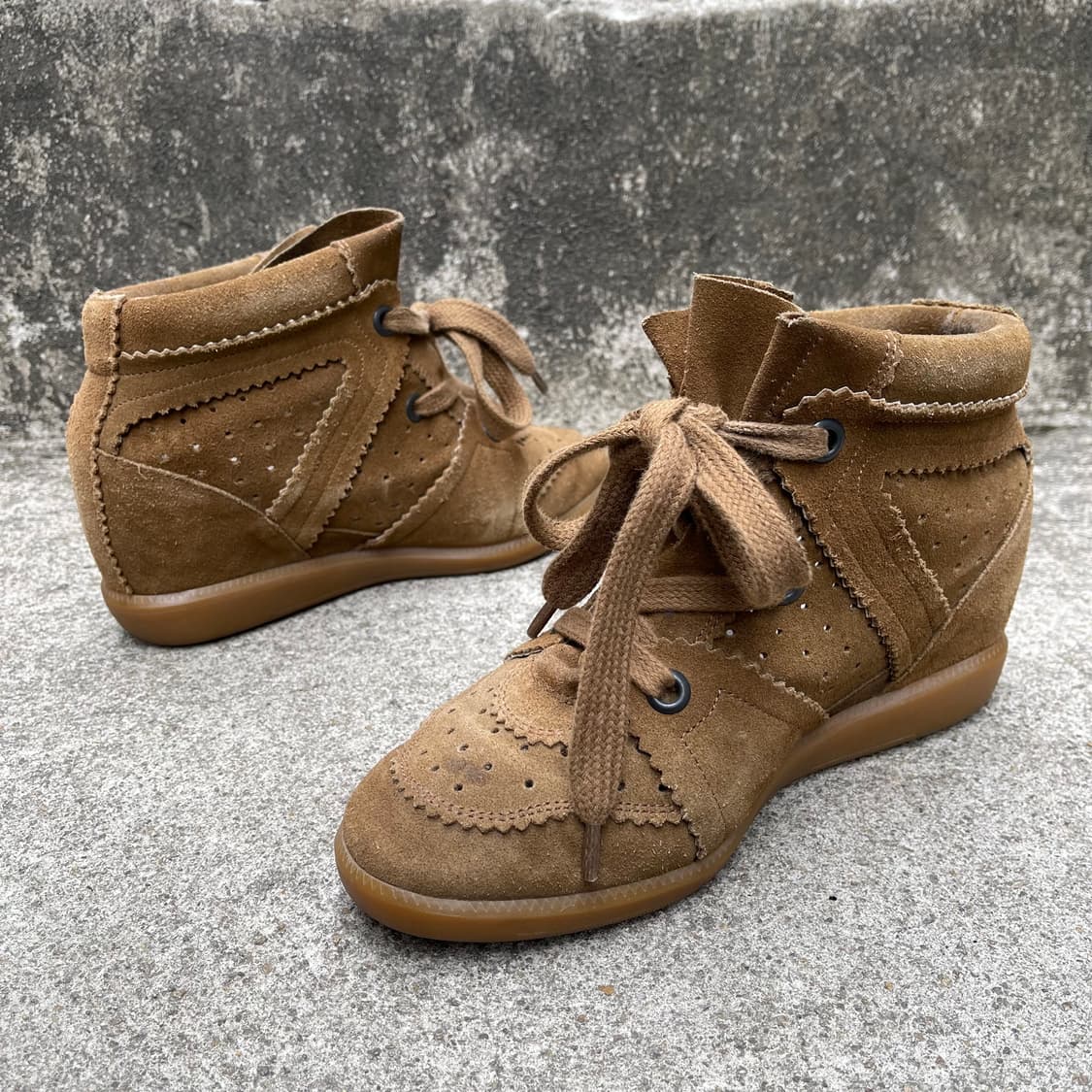 [38] Isabel Marant 스웨이드 바비 스니커즈(245) 상품이미지4