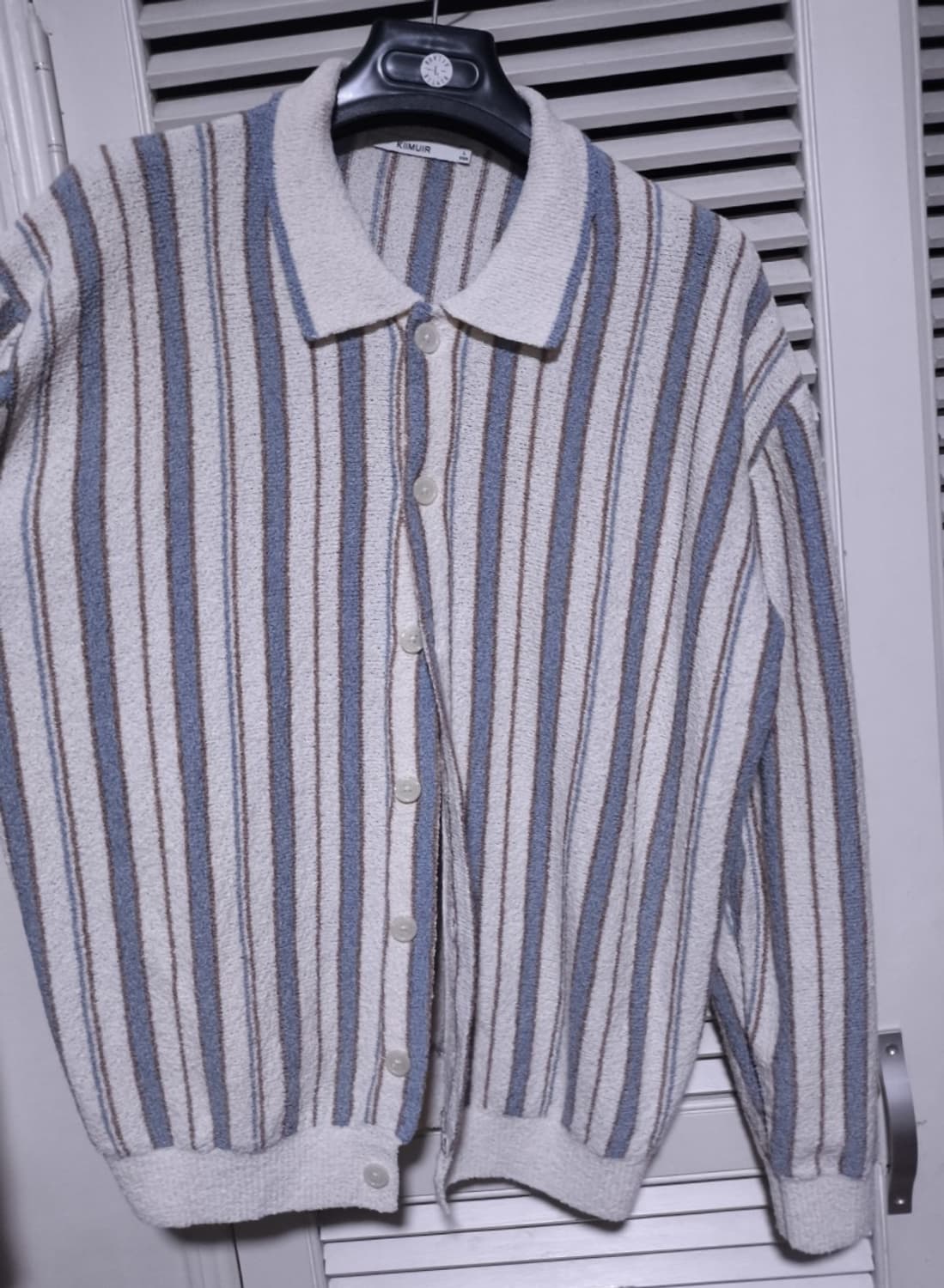 오버핏L 키뮤어 테리 부클 가디건 상품이미지2