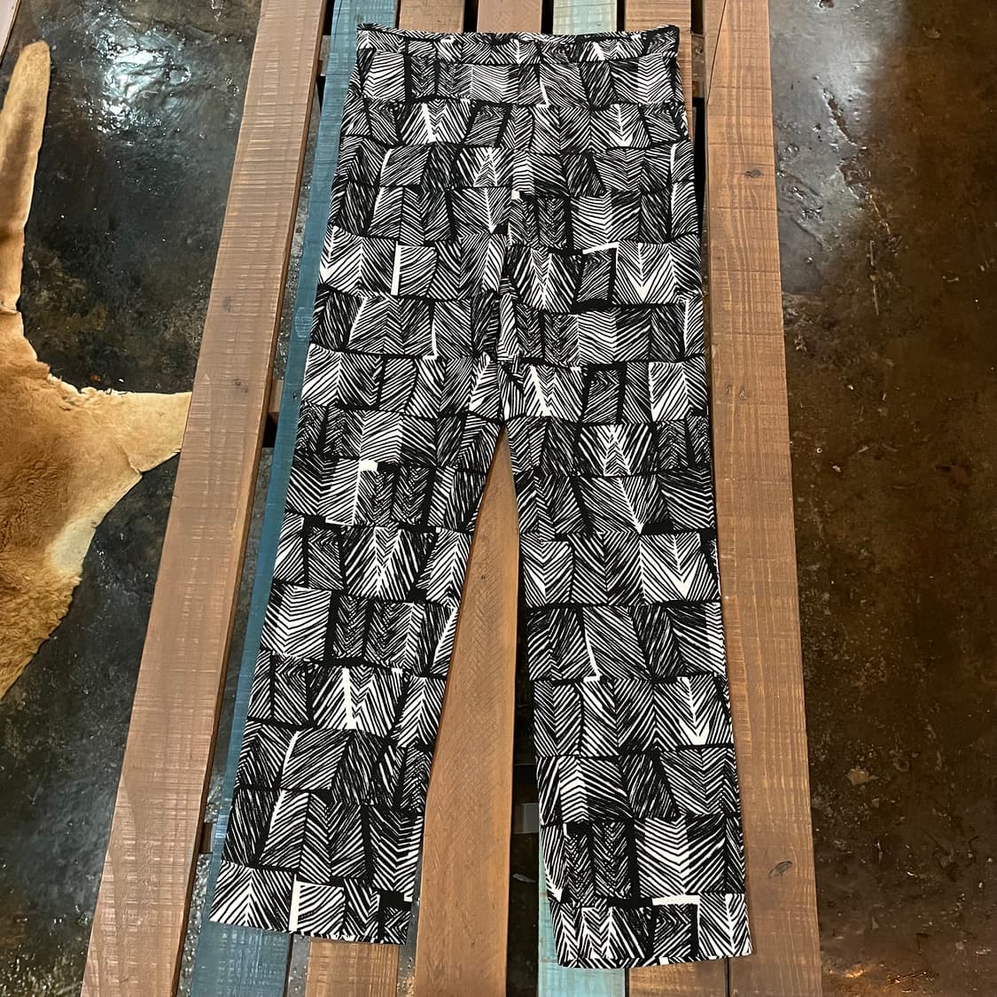 막스마라 MAX MARA 패턴 스트레치 트라우저 상품이미지1