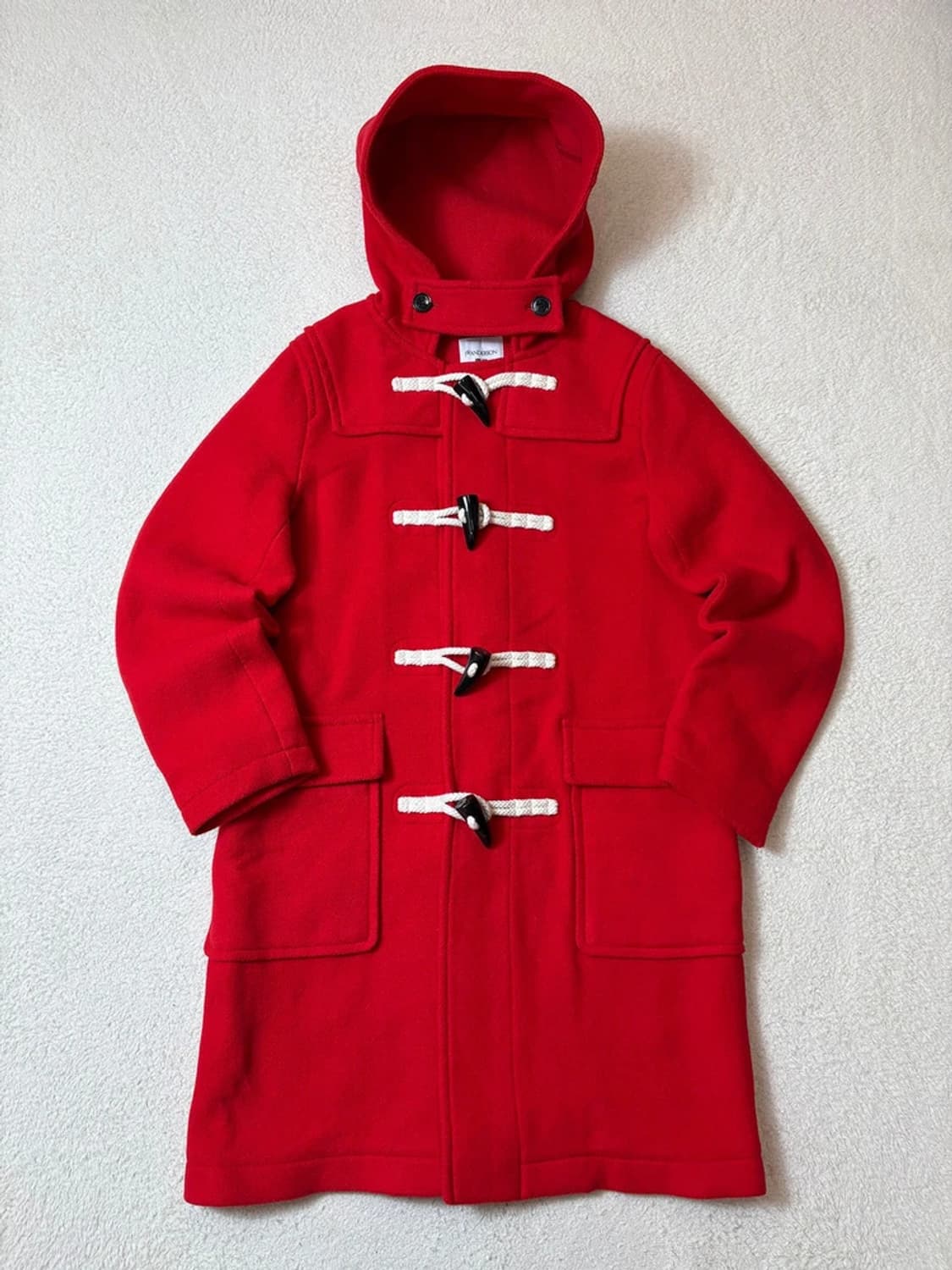 JW앤더슨 x 유니클로 레드 더플 코트 PN6827 상품이미지1