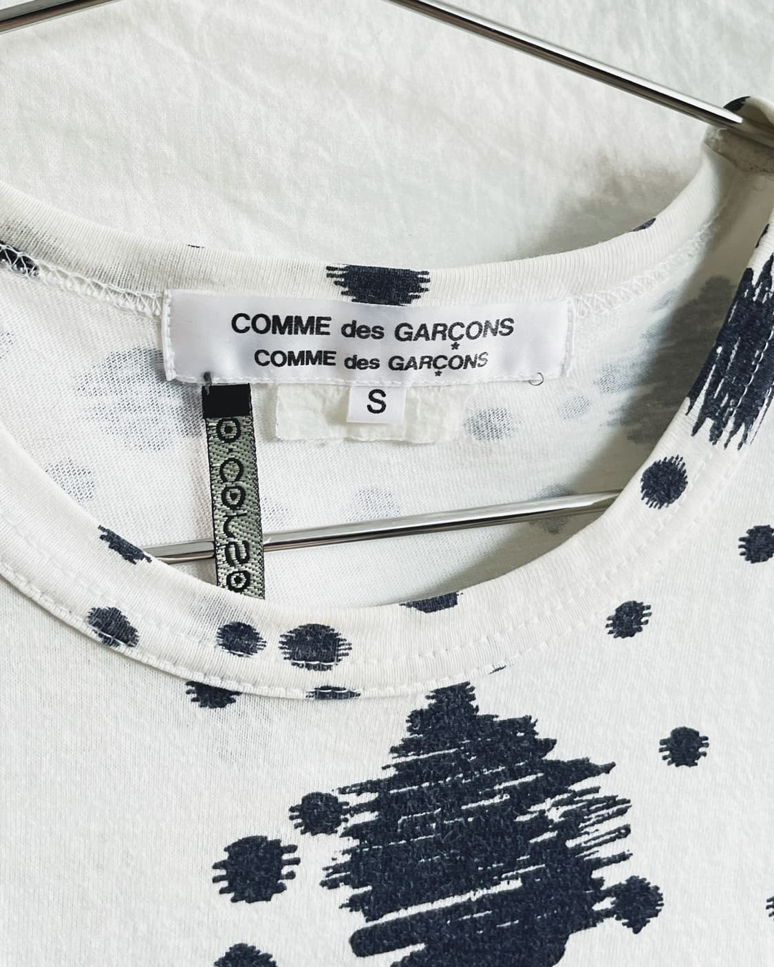 꼼데가르송 폴카도트 티셔츠 상품이미지4