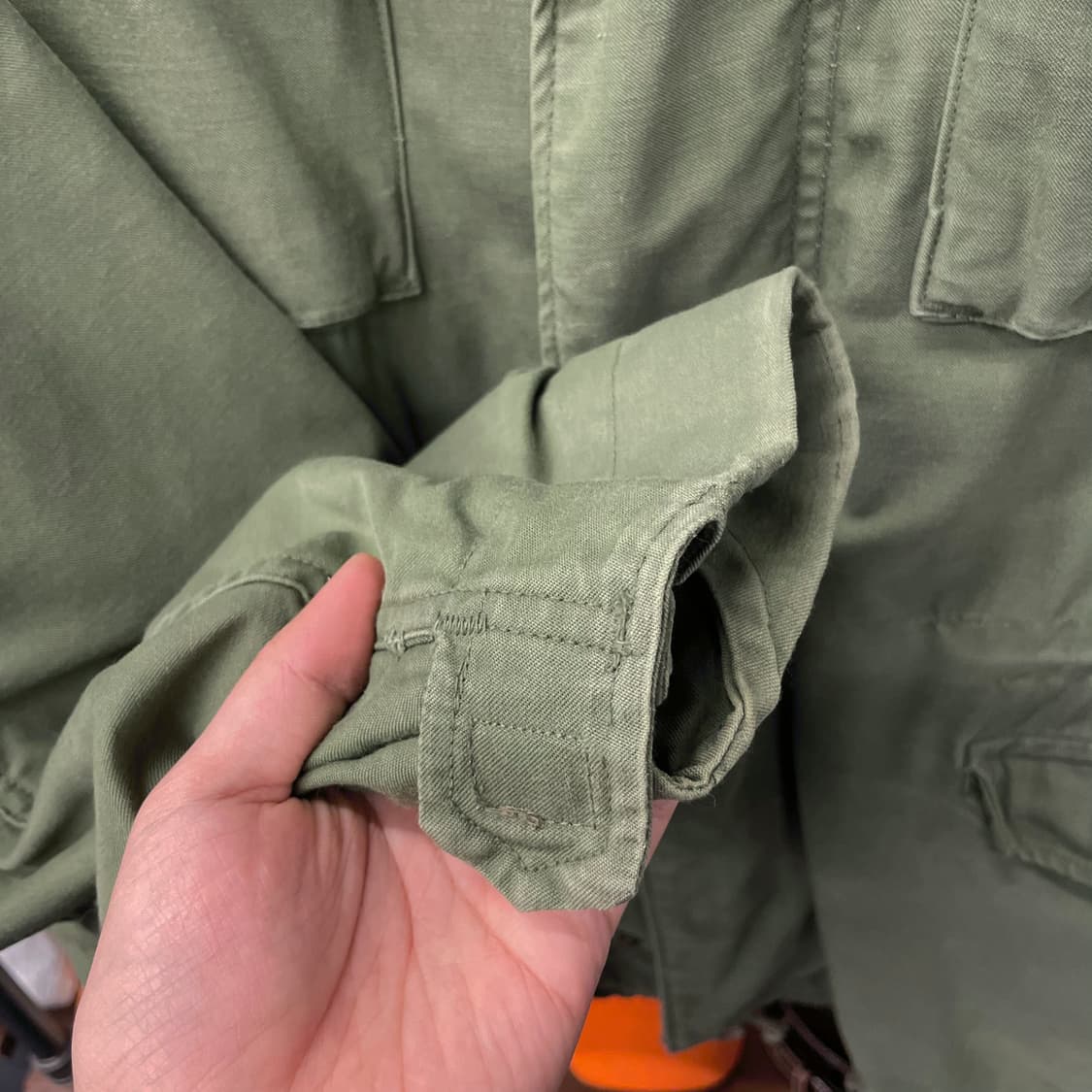 70s 알파인더스트리 M-65 필드자켓 오리지널 밀리터리 야상 N354 상품이미지5