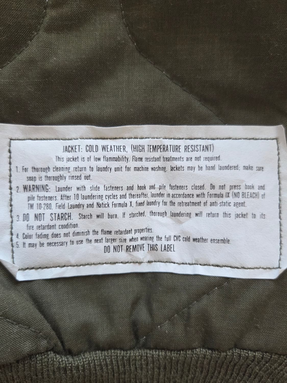 1991 OG CVC 탱커자켓 MEDIUM-LONG 상품이미지4