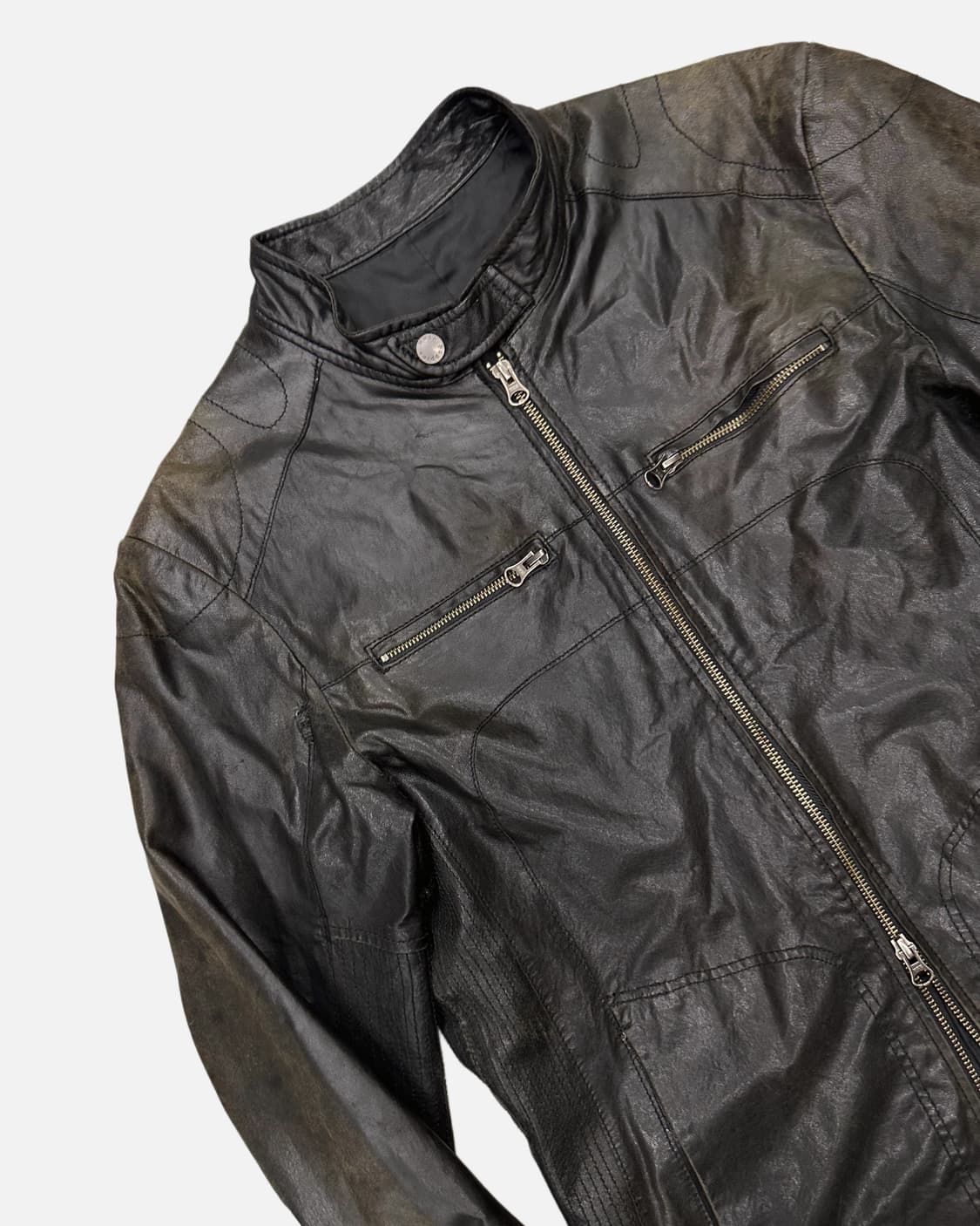 vintage lambskin leather jacket 상품이미지2