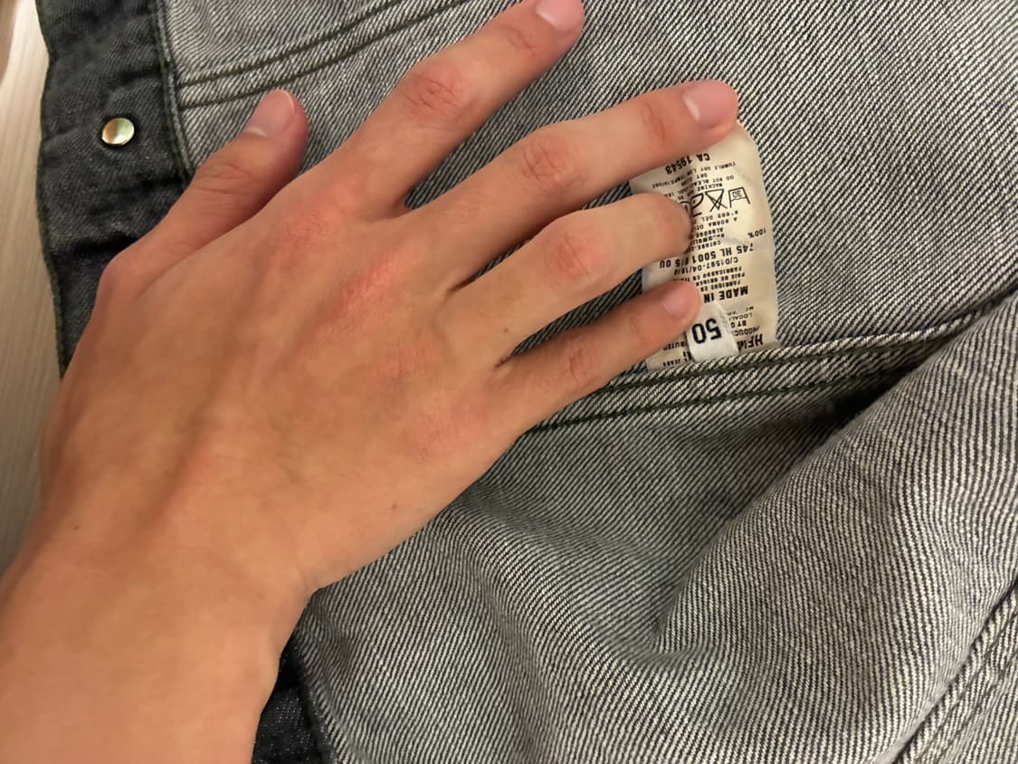 헬무트랭 본인기 트러커 3rd 블랙 50 상품이미지5