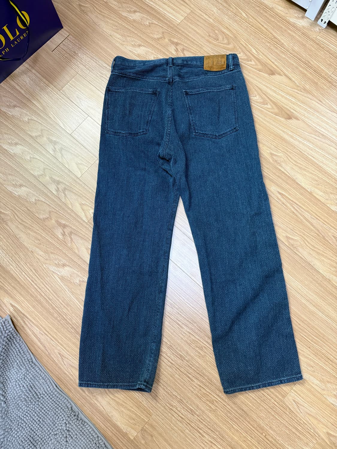 키바타 사시코팬츠 올드블루 상품이미지3