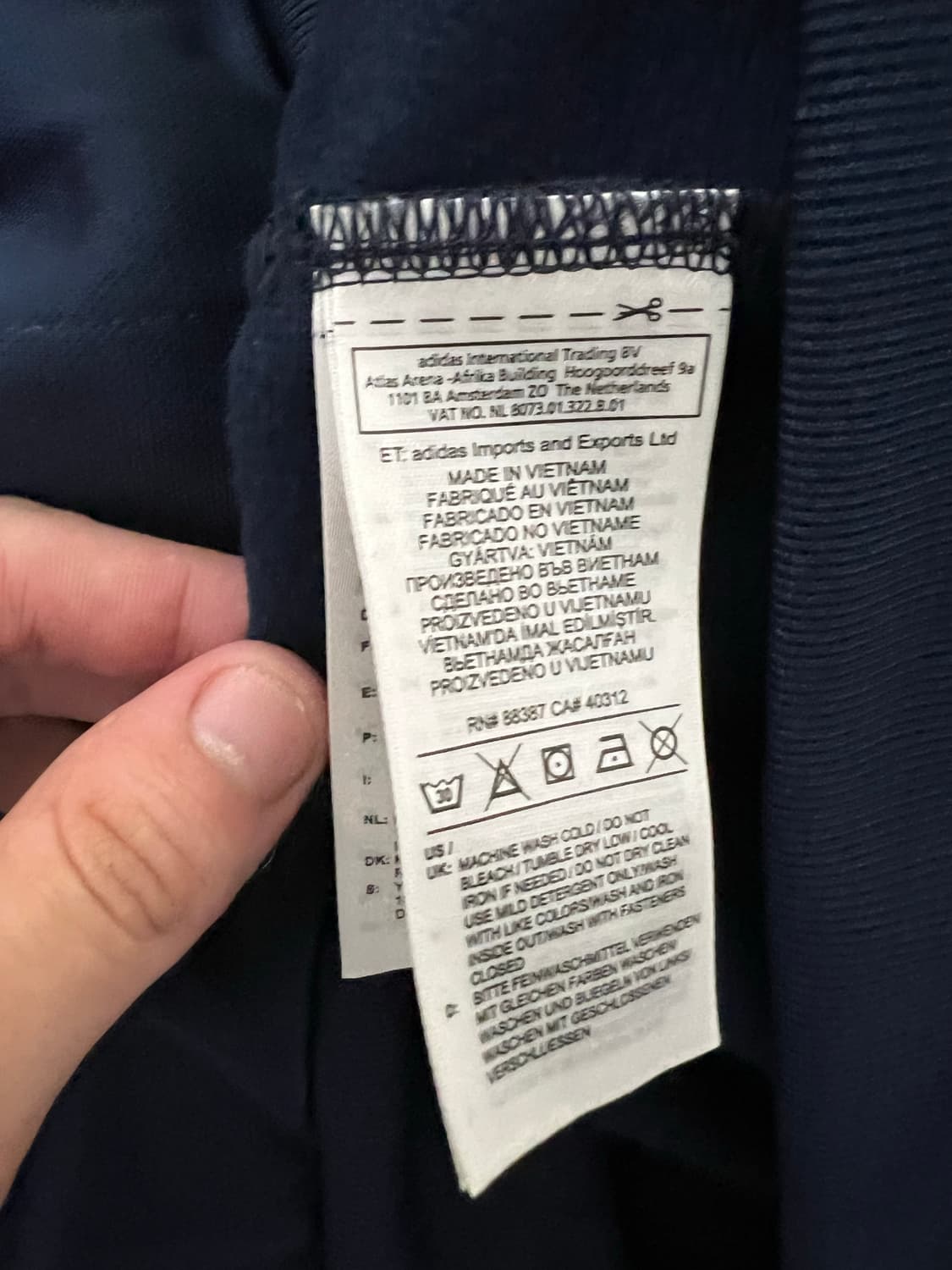 아디다스 바이에른 뮌헨 져지 트랙탑 네이비 상품이미지4