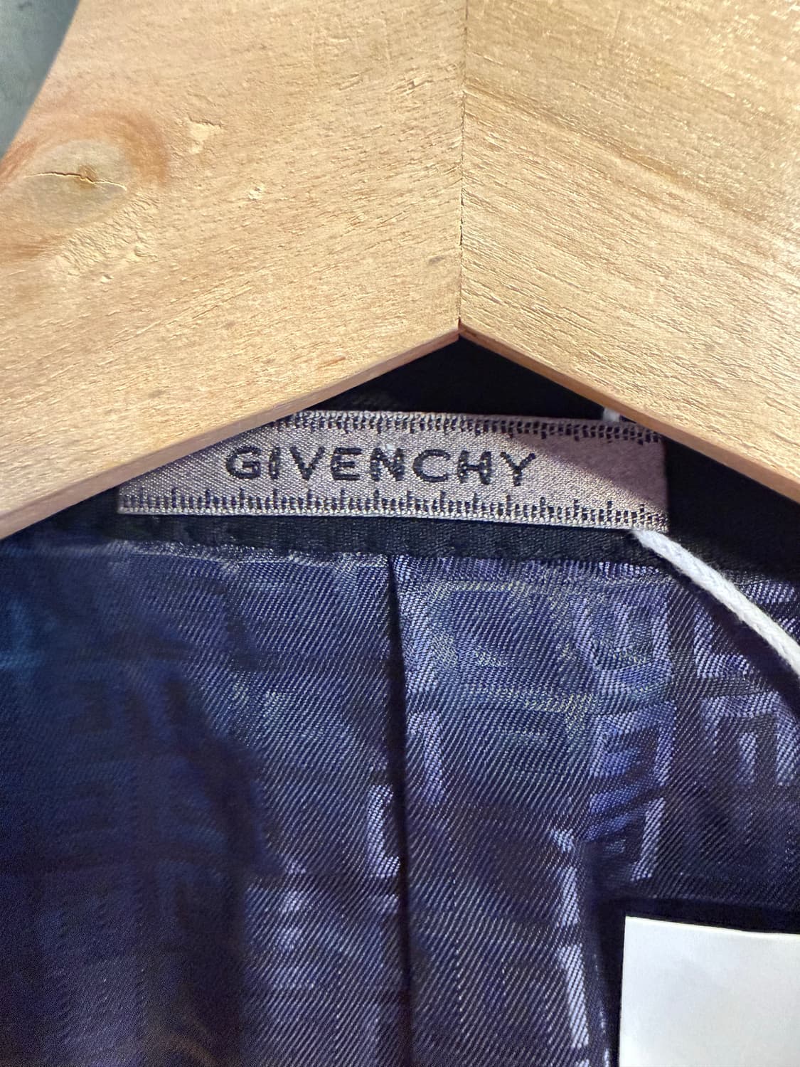 지방시 GIVENCHY MEN 울 싱글 블레이저 블랙 44R 상품이미지4