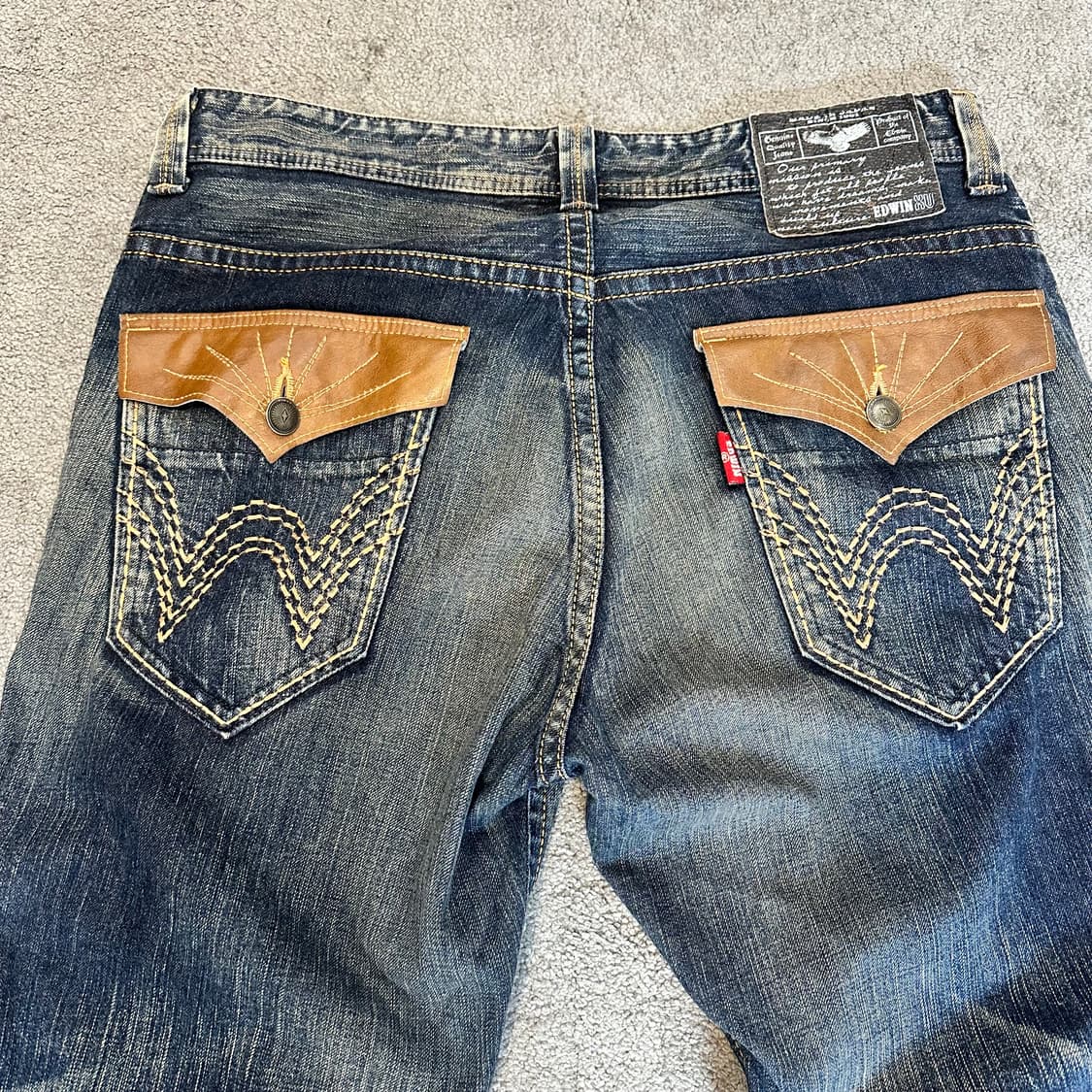 에드윈 XV 웨스턴 플레어 부츠컷 데님(36) 상품이미지1
