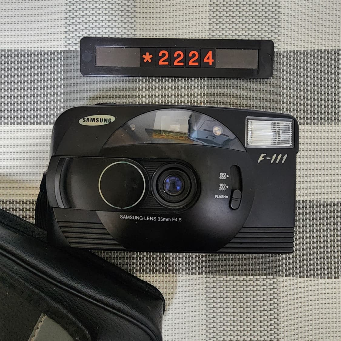 삼성 F-111 필름카메라 파우치포함 상품이미지2