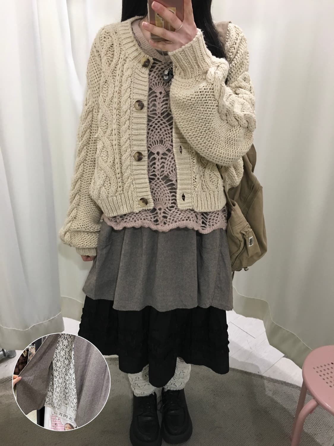 mori onepiece + vest set 상품이미지1