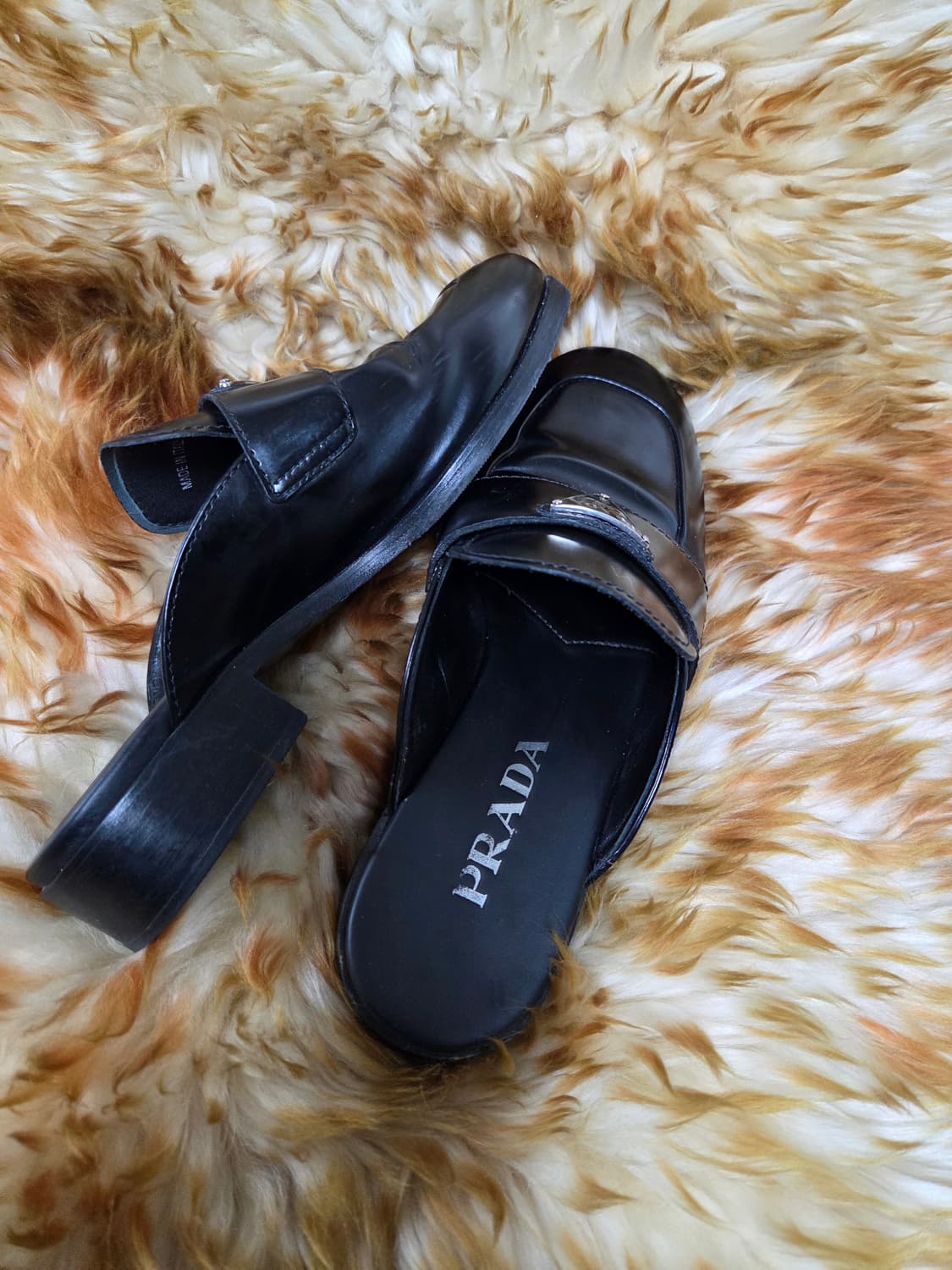 프라다 로퍼 슬리퍼  상품이미지5
