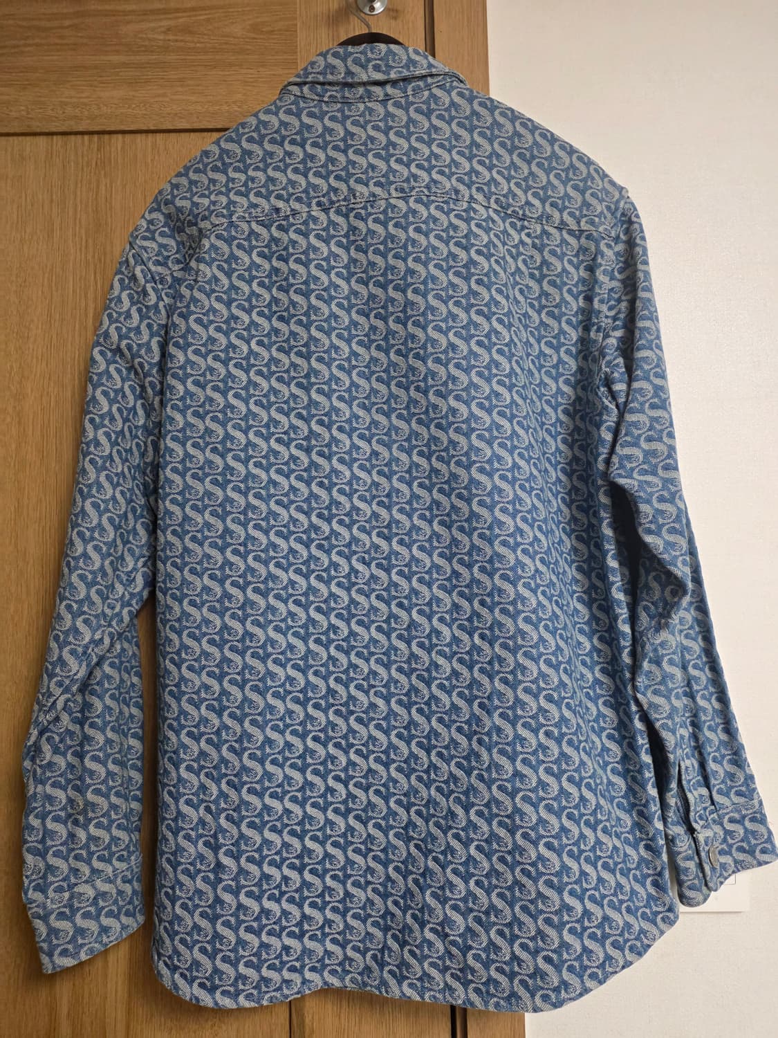 [M] Supreme Jacquard Denim Shirt (SS23) 상품이미지3