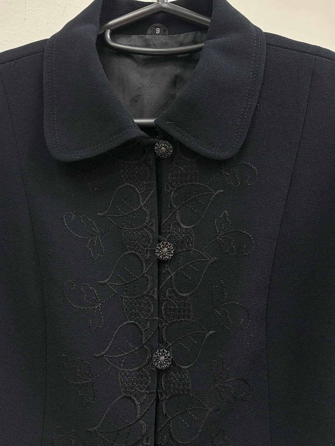 빈티지 블랙 블레이저 스커트 셋업 상품이미지7