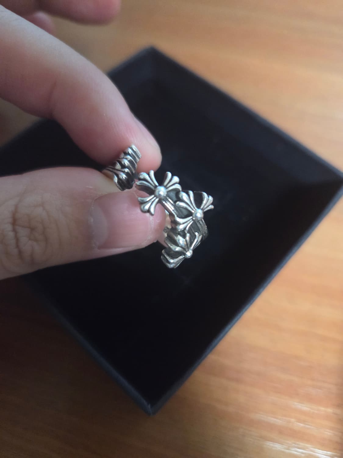 크롬하츠 3ch 크로스링 us11 상품이미지3