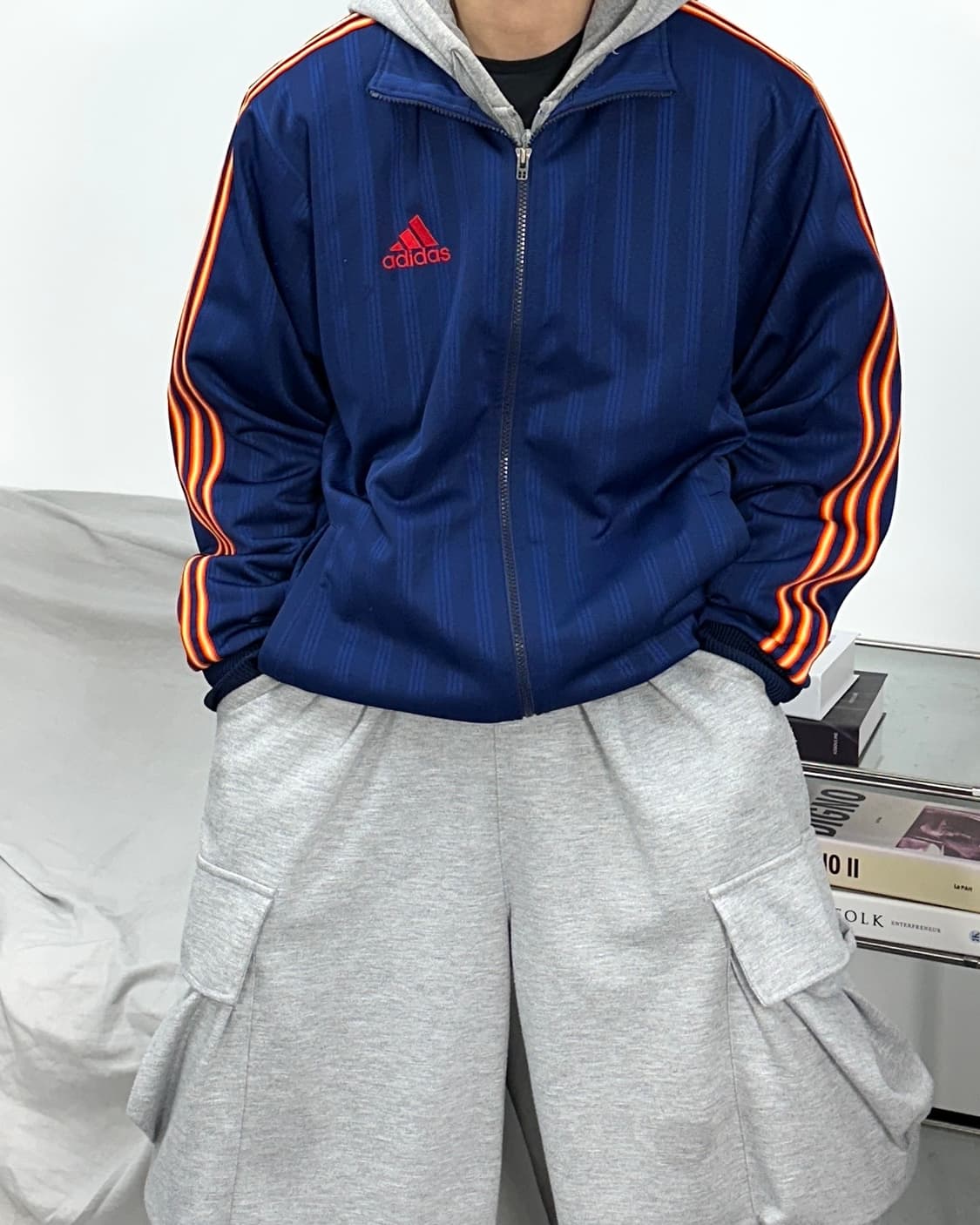 아디다스 00s 제펜 네이비 트랙탑 져지 상품이미지1