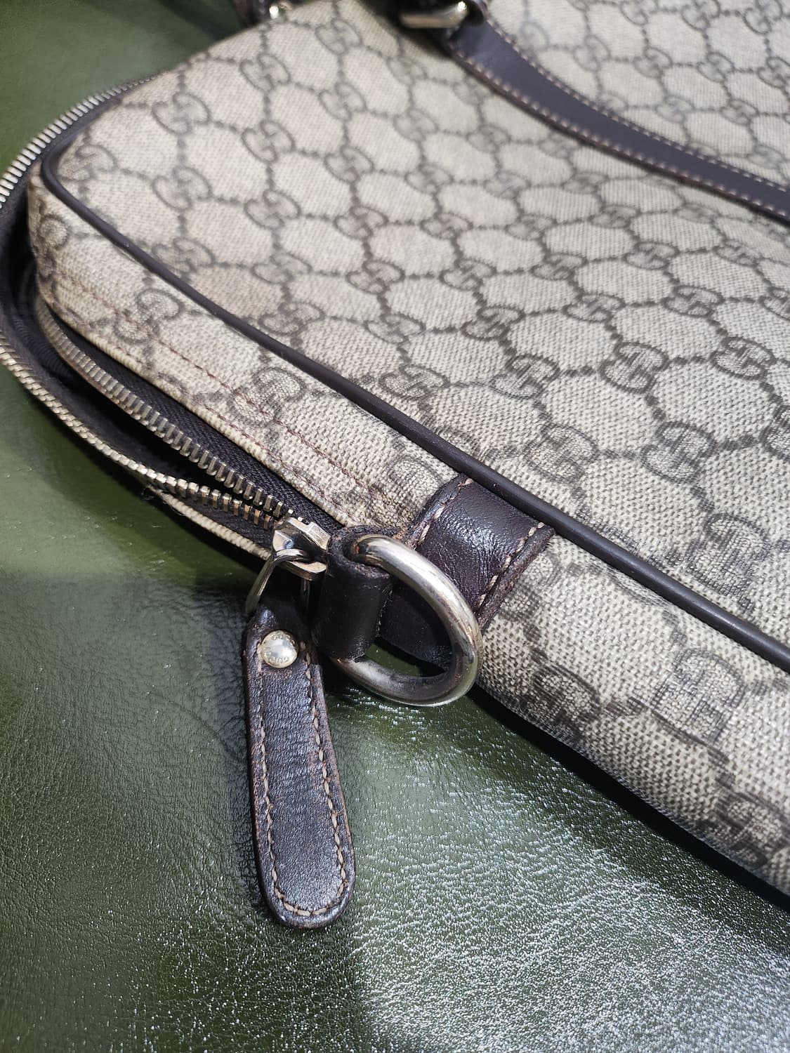 구찌 GG 캔버스 서류 가방 정품 상품이미지4