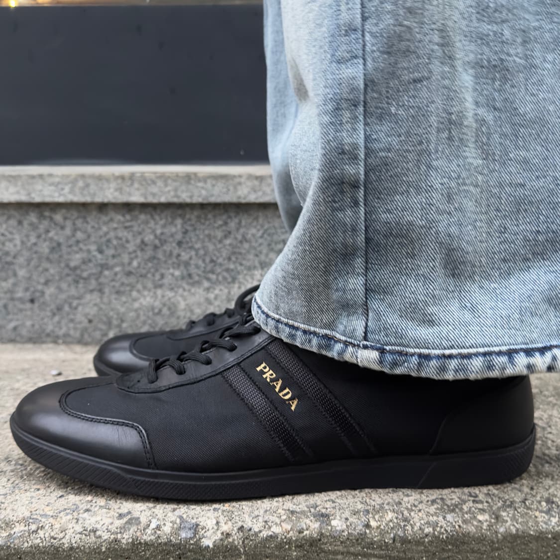 00s 블랙 프라다 스포츠 스니커즈 상품이미지8