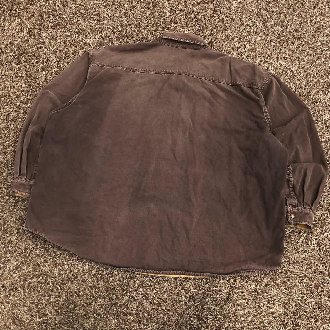 칼하트 캔버스 플란넬 라이너 워크 셔츠 자켓 상품이미지6