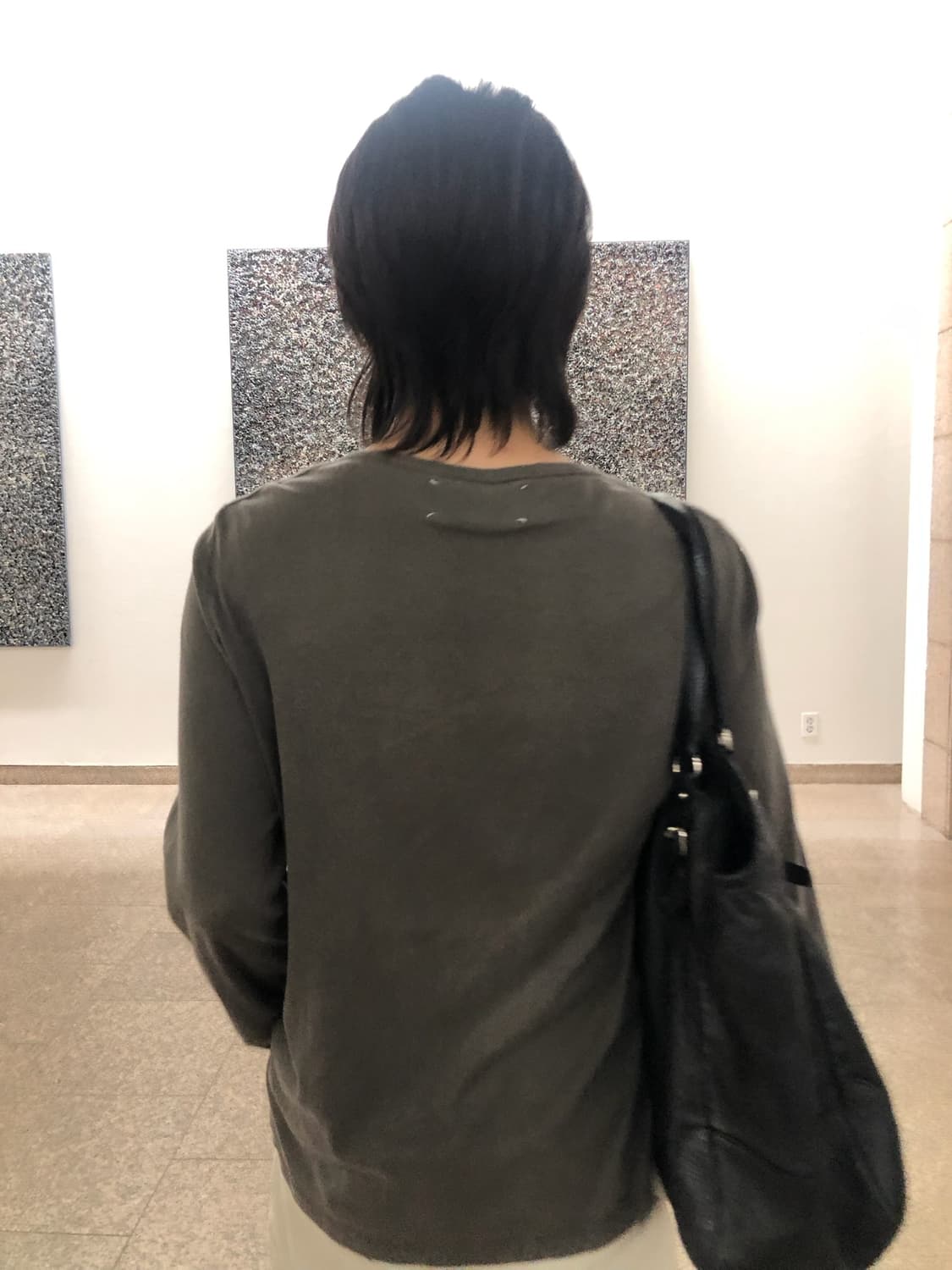 프라다 레더 숄더백 상품이미지2