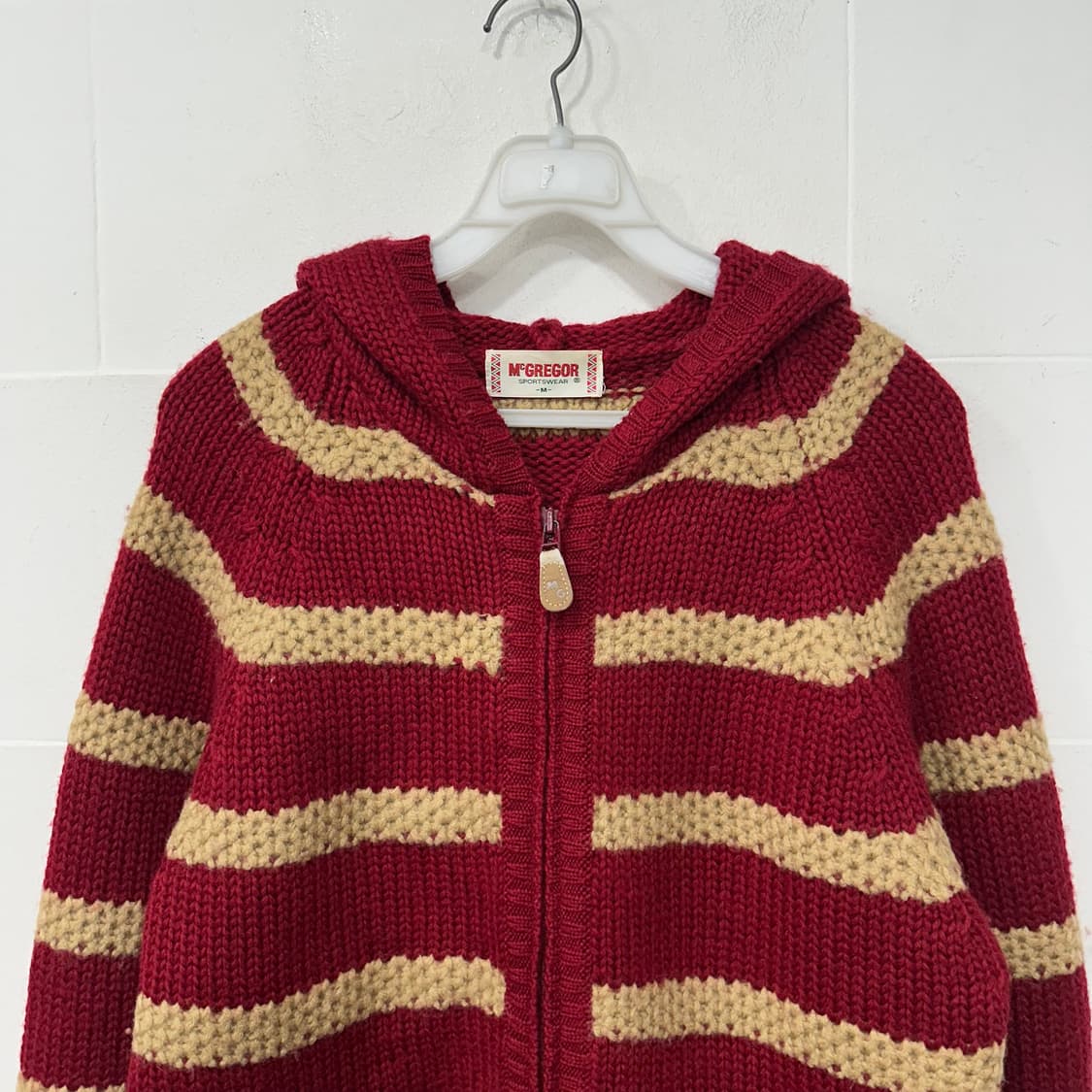 맥그리거 니트 집업 상품이미지2