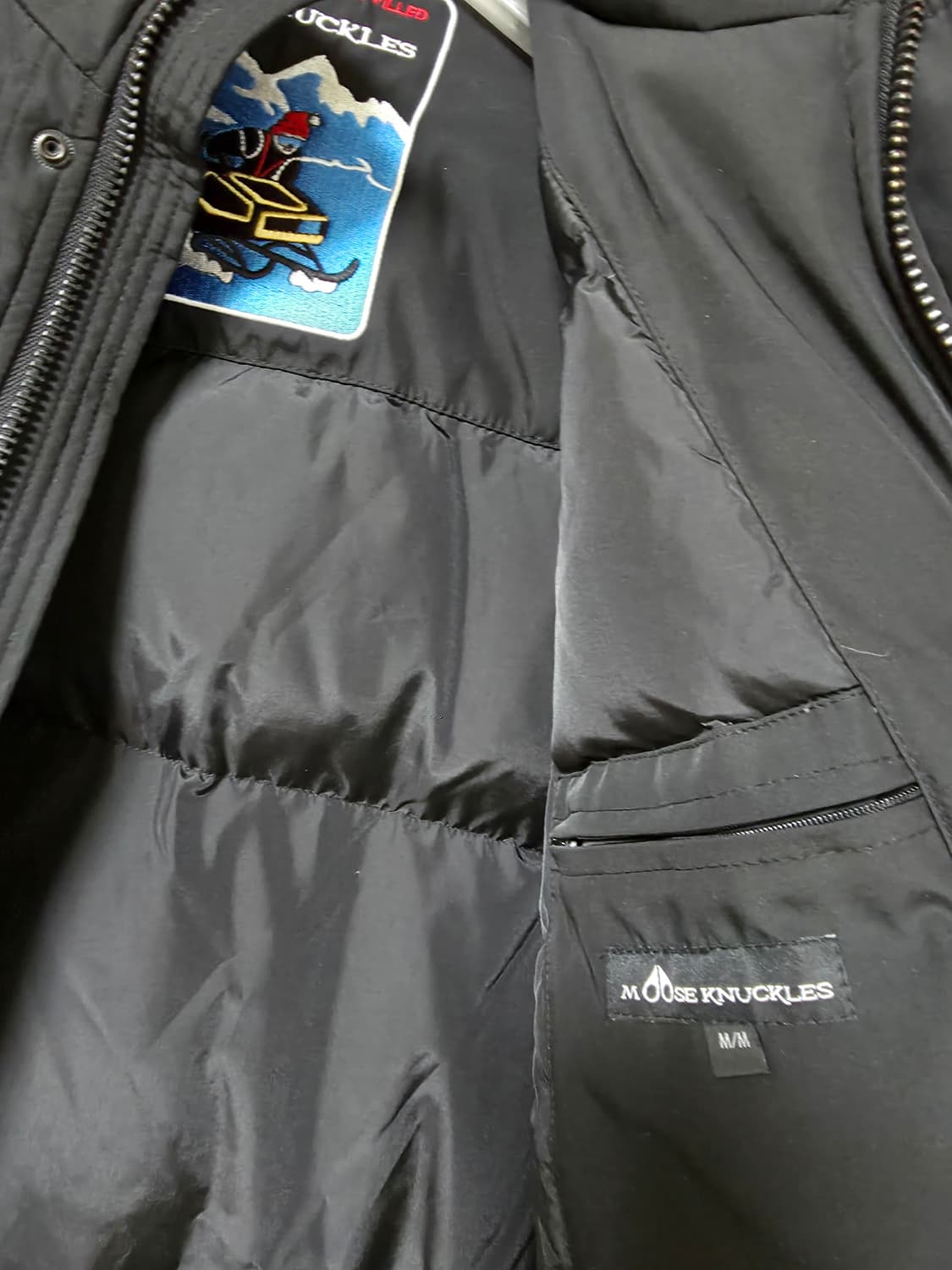 무스너클구스패딩 M 상품이미지6