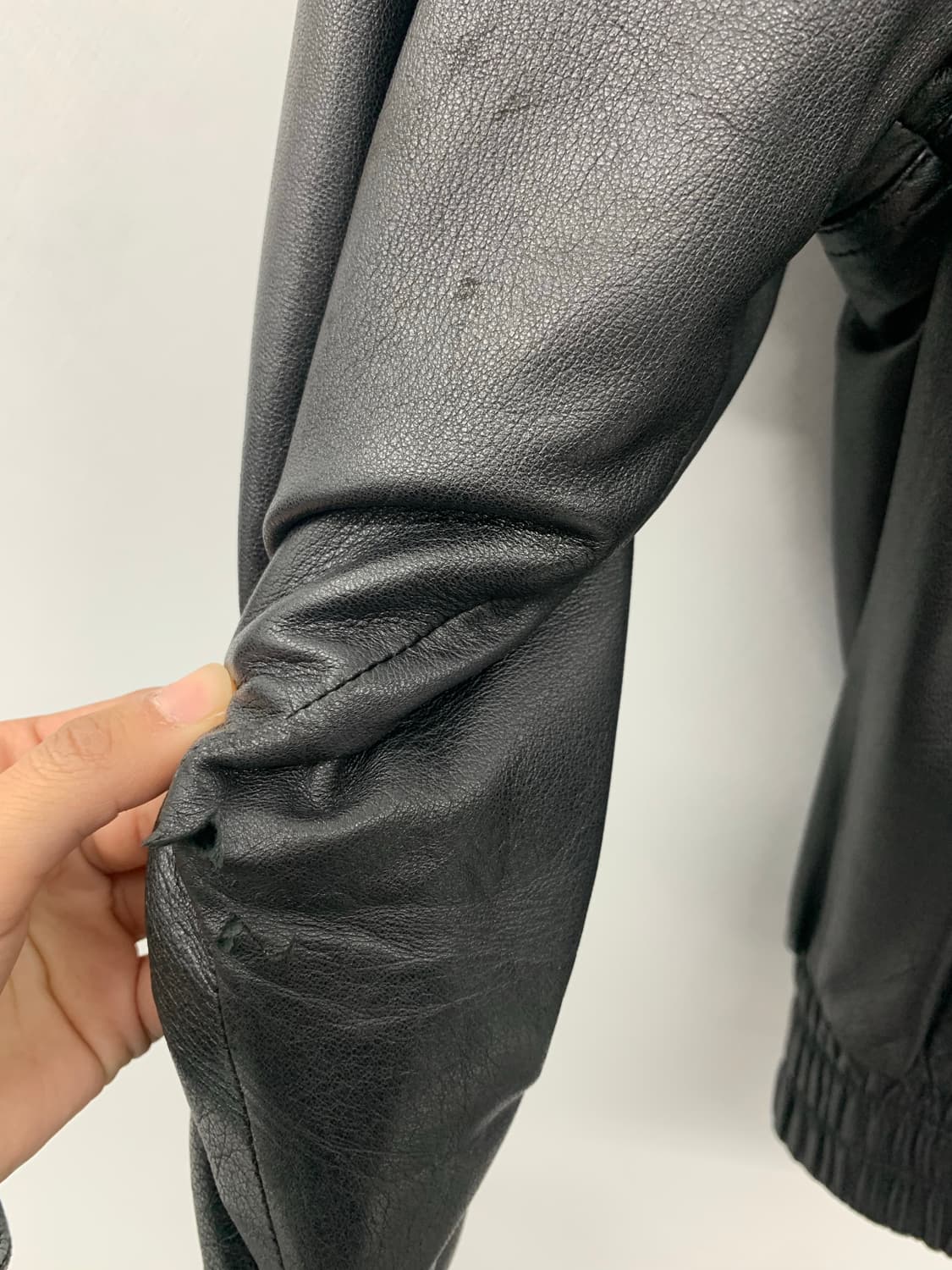 90s 램스킨 봄버 상품이미지7