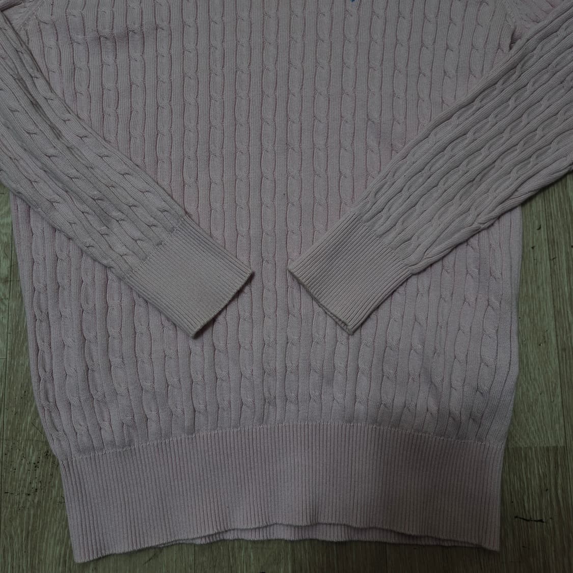 US 폴로 아센 케이블 꽈배기 니트 M(95) 상품이미지3