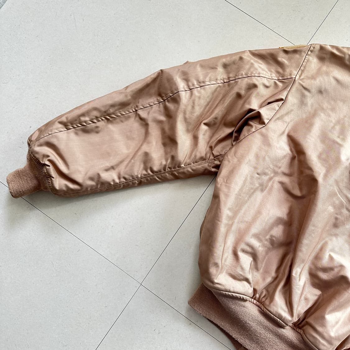  미공군 CWU-45/P 아라미드 사막색 탄(TAN) 항공점퍼 XL 상품이미지10