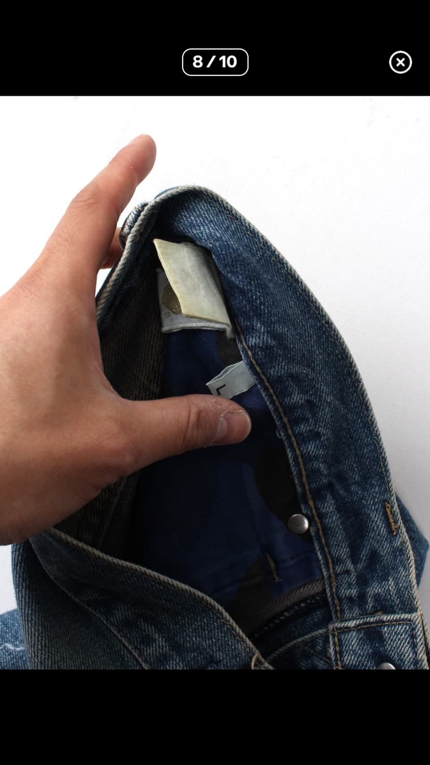 [L]빈티지 베이프 데님 상품이미지6