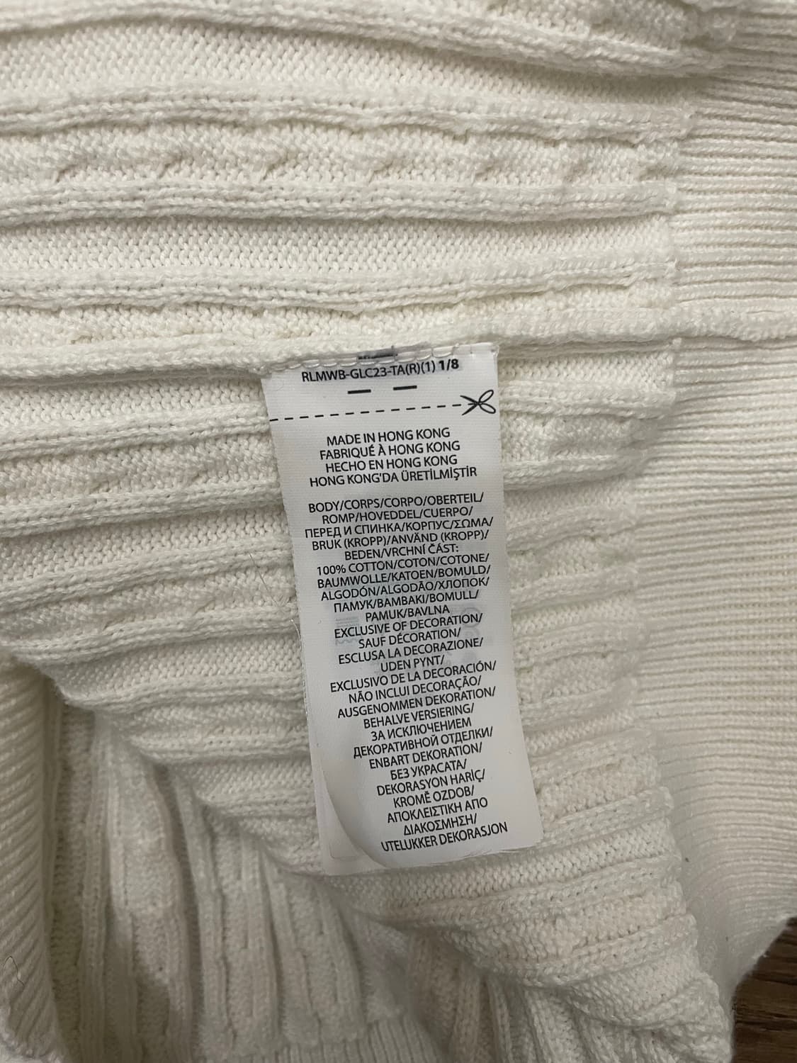 폴로 랄프로렌 케이블 코튼 니트 가디건  상품이미지7