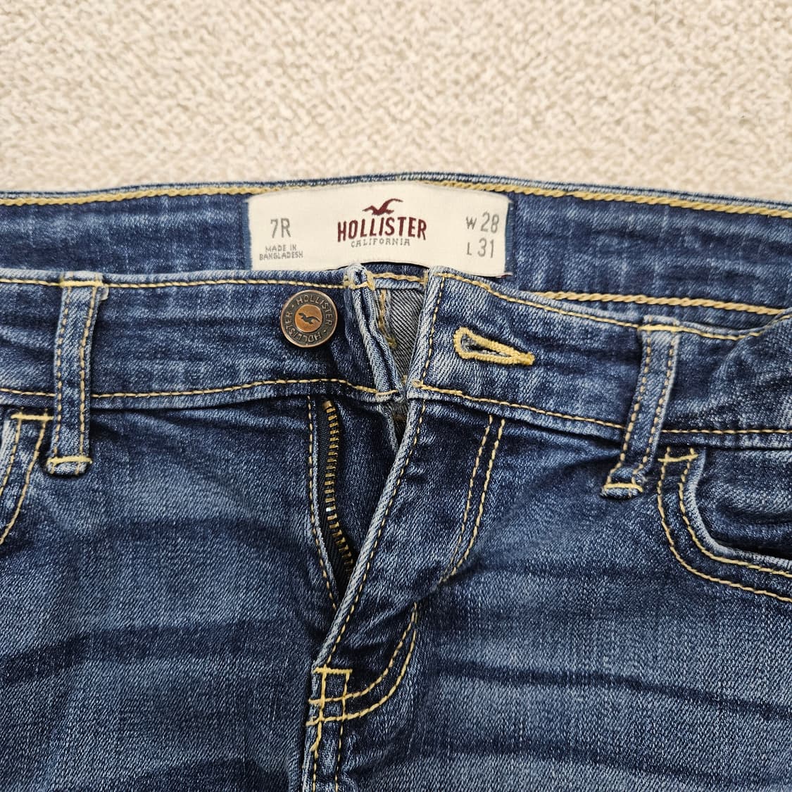 [7-R] 홀리스터 데님 진 팬츠 1204JM1 상품이미지2