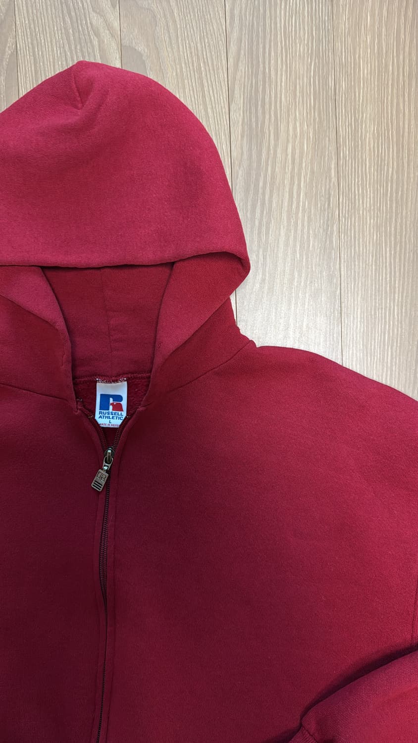 90s 러셀 애슬레틱 후드 집업 상품이미지3