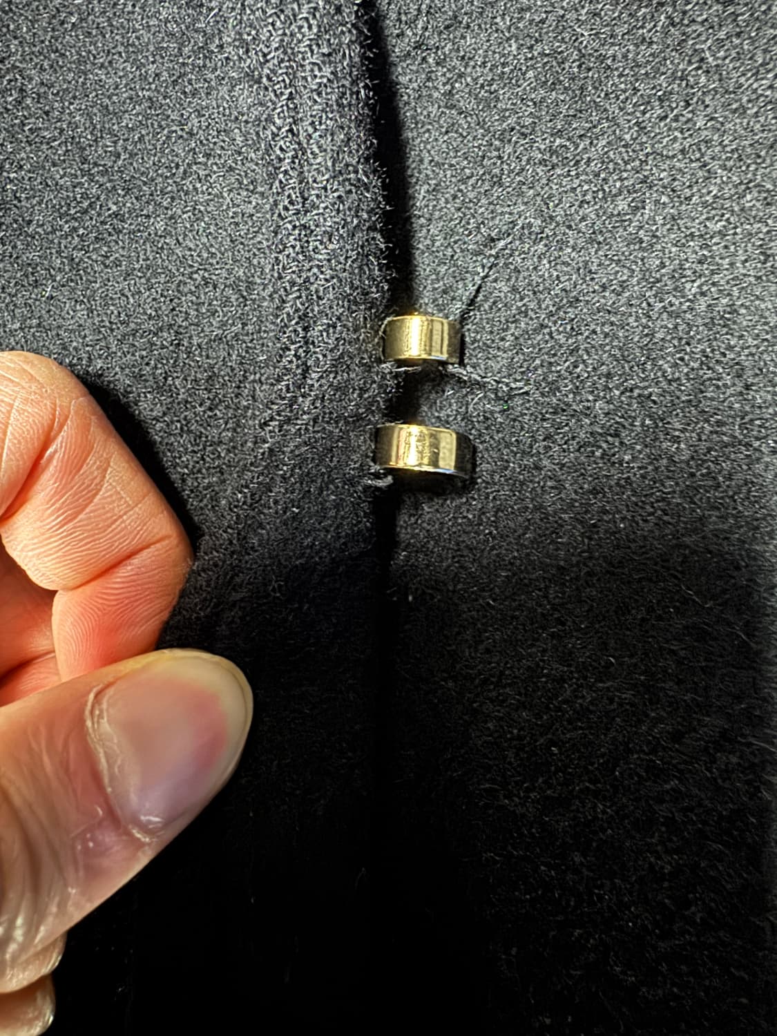 여성 한섬 SJSJ 캐시미어 혼용 양모 코트 블랙 44 ~ 55 상품이미지5