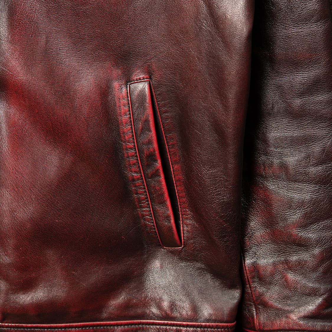 [105] 90s~ SORDOPA 소르도파 스티어하이드 레더자켓  상품이미지4