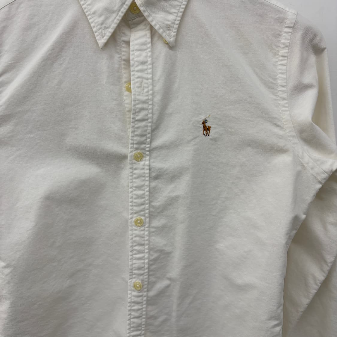 폴로 랄프로렌 화이트 셔츠 여성 S 상품이미지2